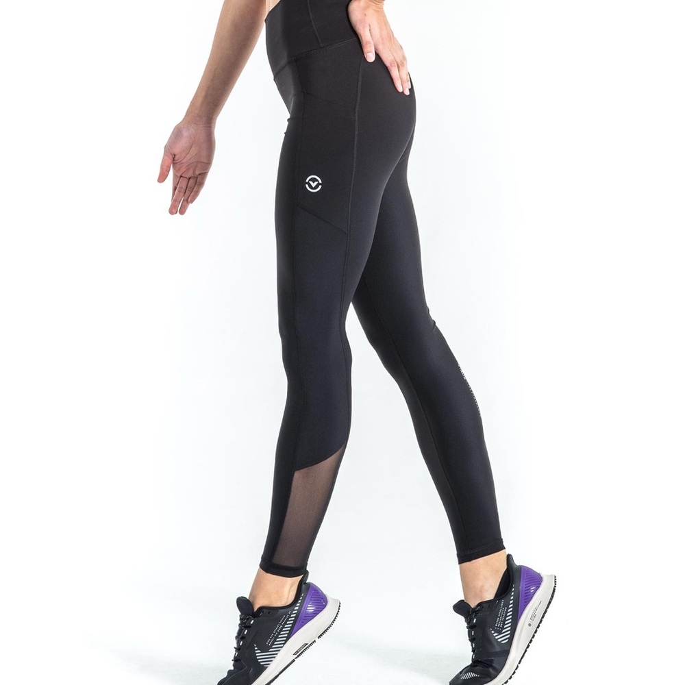 VIRUS Utility High Rise Compression - Black/Silver Leggings